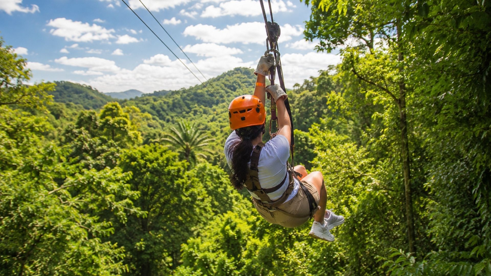 Cave tubing and zip line Belize Cayo District